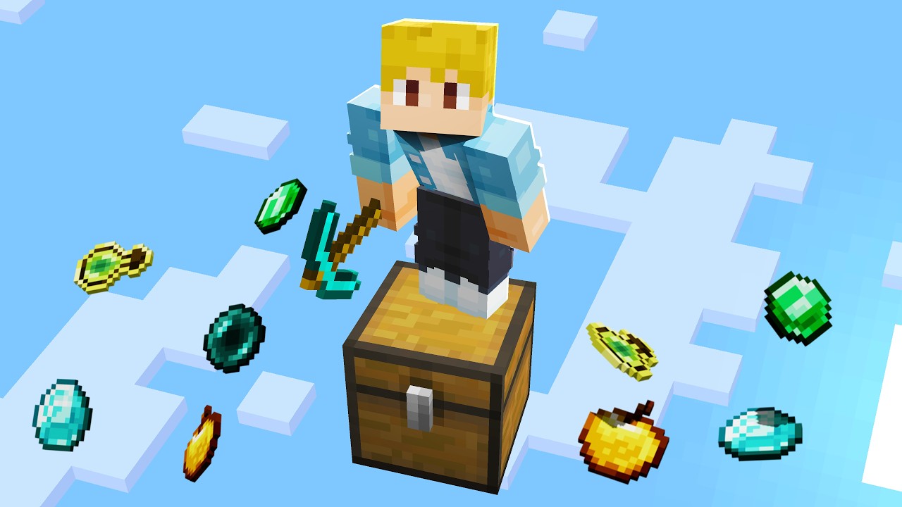 Minecraft ONE BLOCK Ale to jest SKRZYNIA!