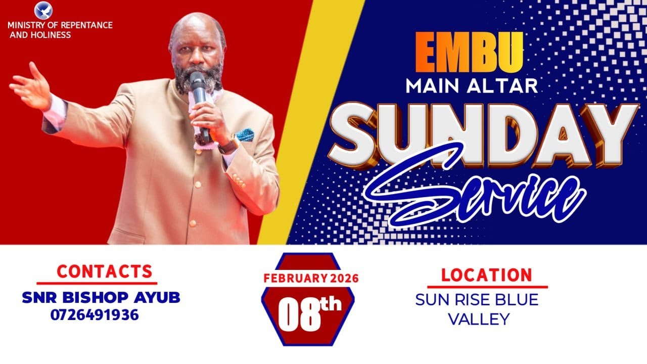 EMBU MAIN SUNDAY SERVICE 08/02/2026