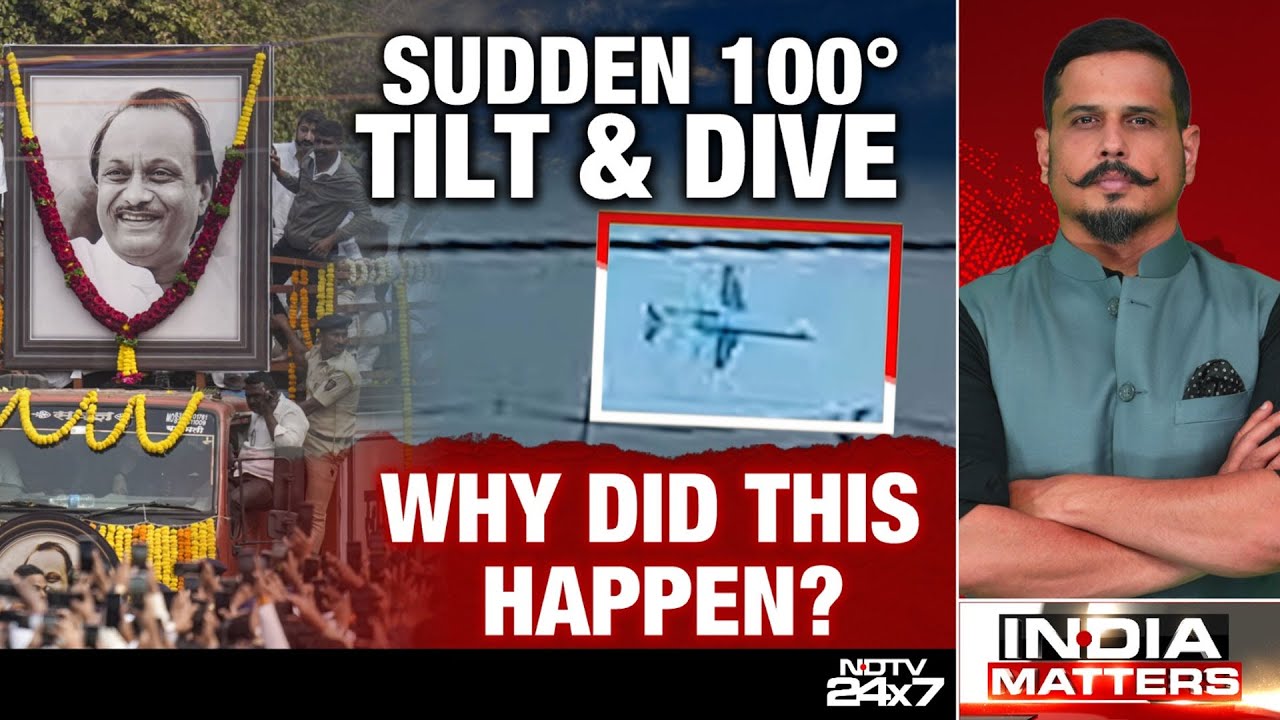 Ajit Pawar Plane Crash Video | Tabletop Runways: Landing On The Edge - Sudden 100° Tilt And Dive