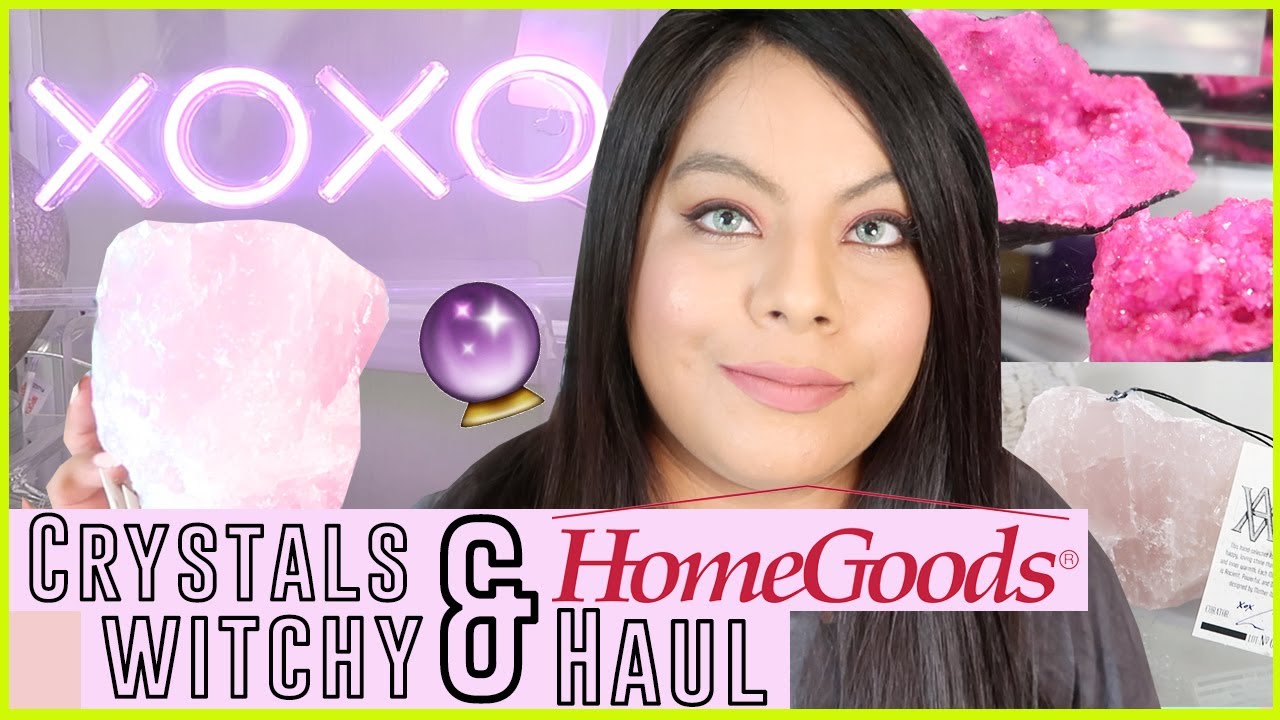 WITCHY DECOR & CRYSTAL HAUL FROM HOME GOODS | HOME GOODS HAUL 2021 |