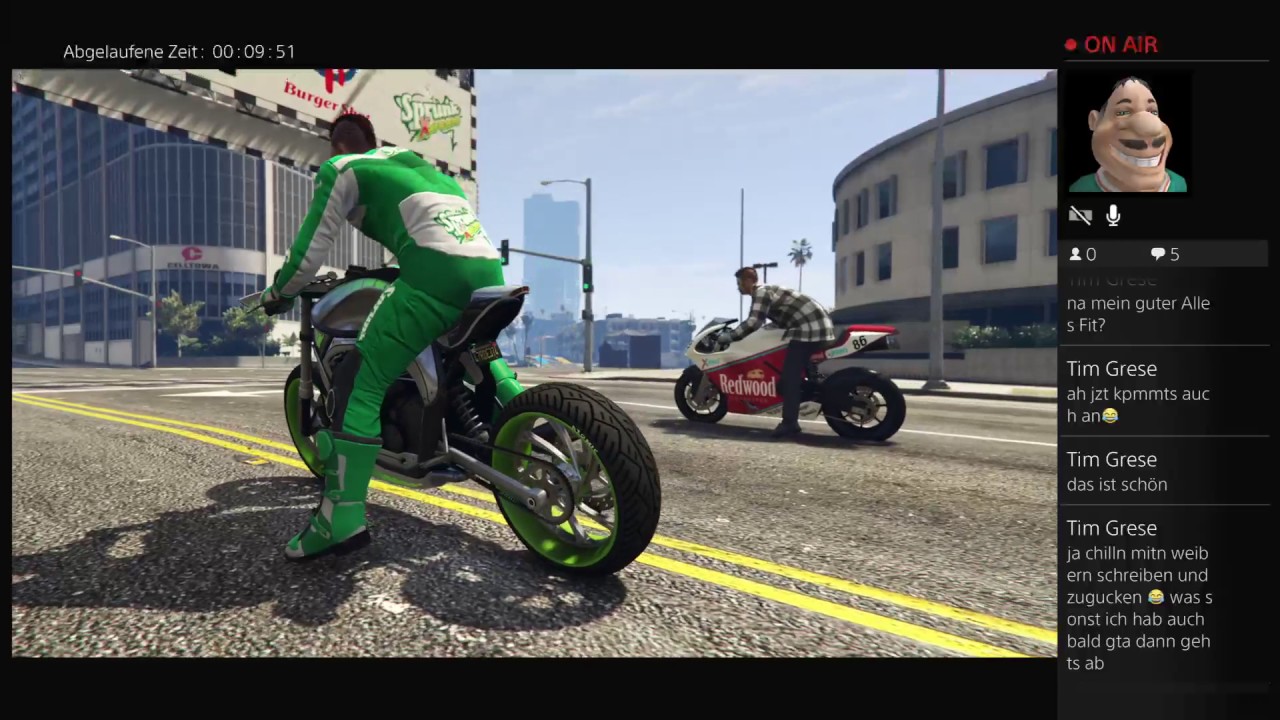 GTA 5 Freundin zockt