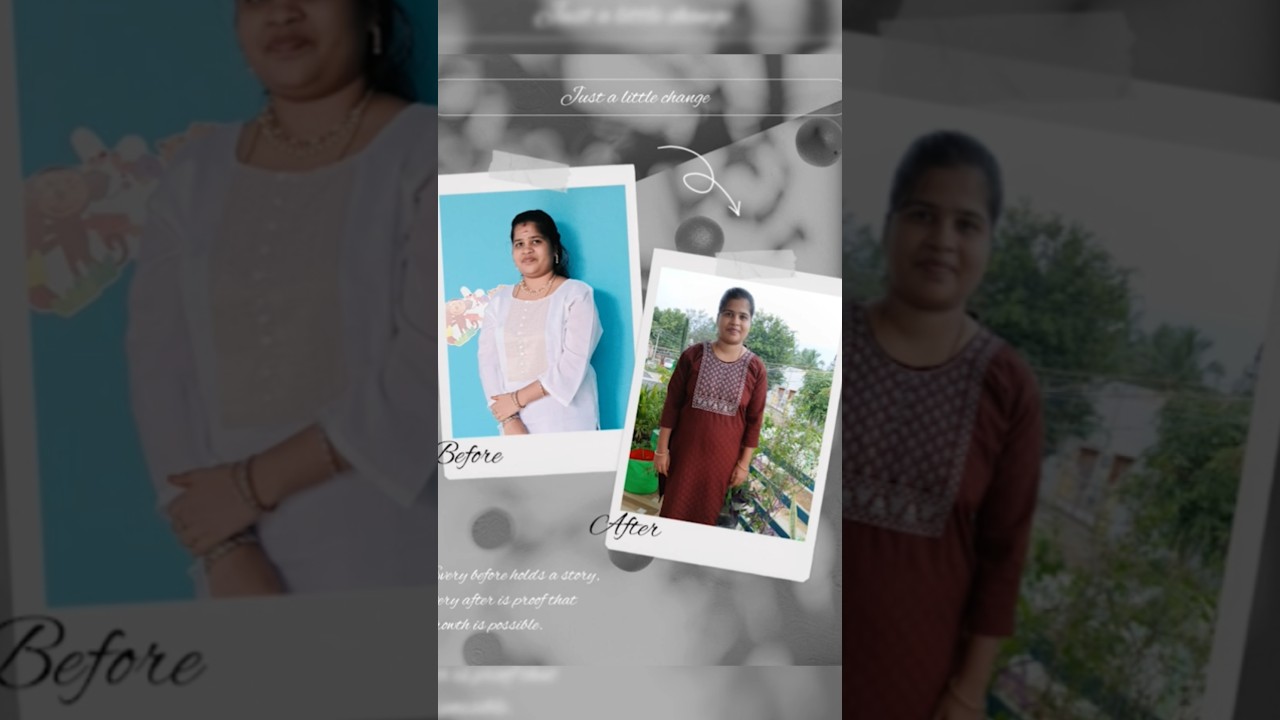 one month weight lose result, client review! 