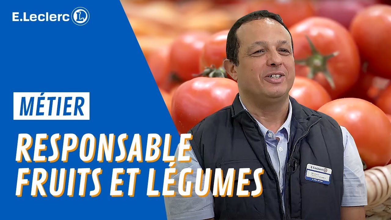 Hassan : responsable fruits et légumes au E.Leclerc de Pau | Nos métiers 👨‍💼👷‍♀️ | E.LECLERC