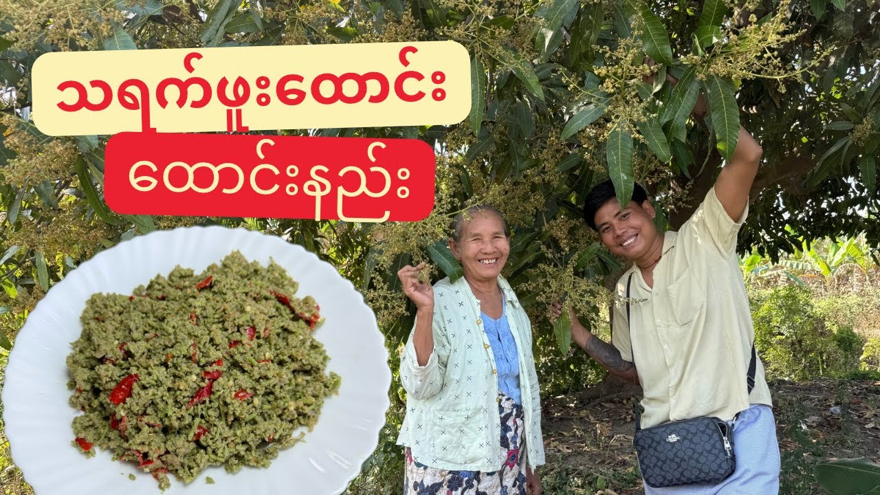 သရက်ဖူးထောင်း ထောင်းနည်းလေး မျှဝေပေးလိုက်ပါတယ်ဗျာ🙏🏻🥰