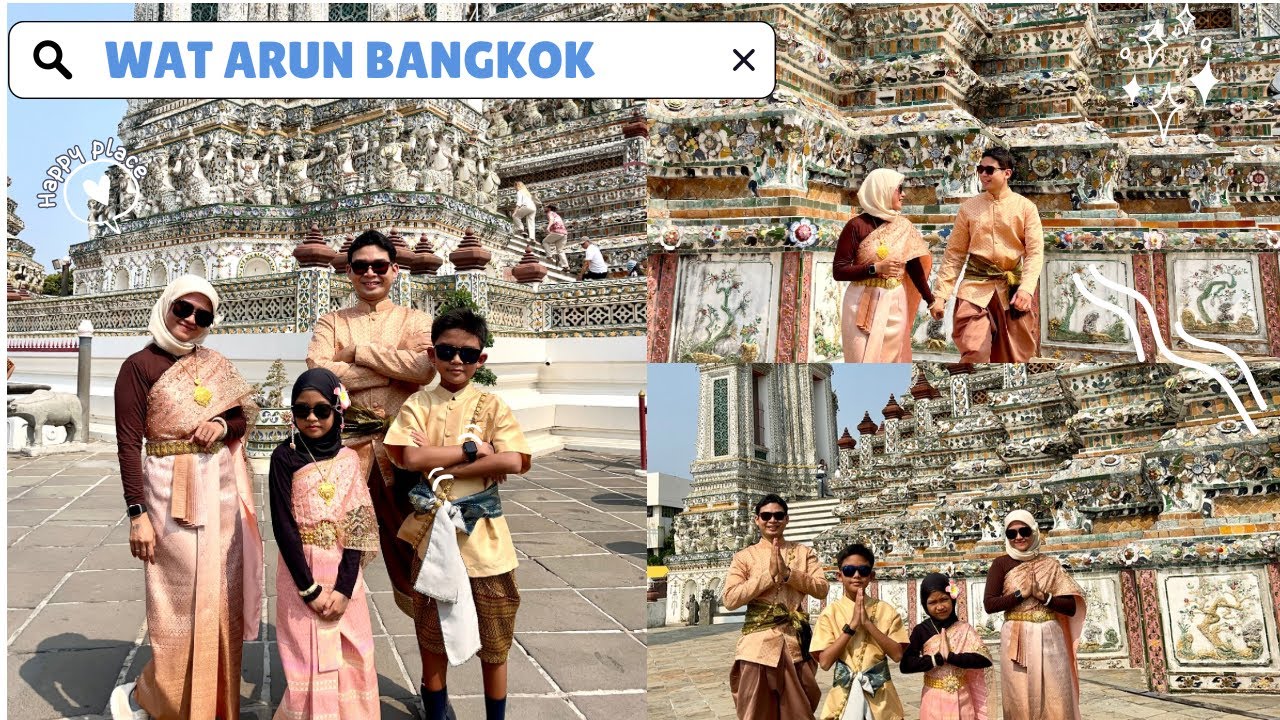Wat Arun Temple Bangkok Thailand