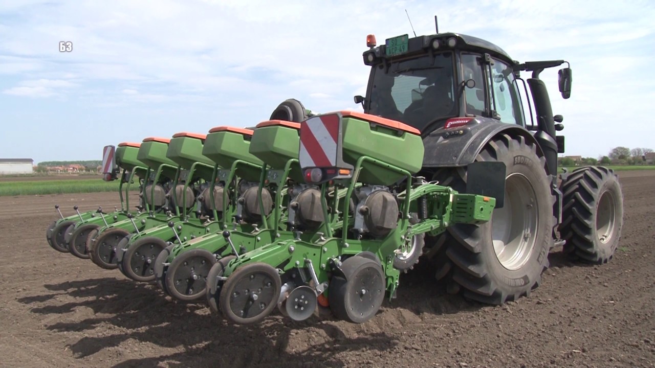 Fantastične nove TEHNOLOGIJE SETVE :AMAZONE + VALTRA - traktor i sejalica skoro 180 000 evra !Ali...