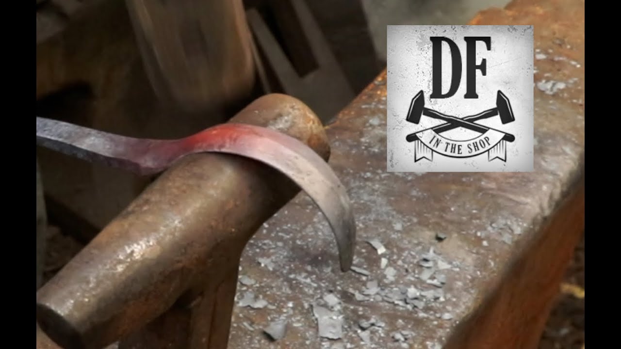 Forging a Hook Knife - DF In The Shop