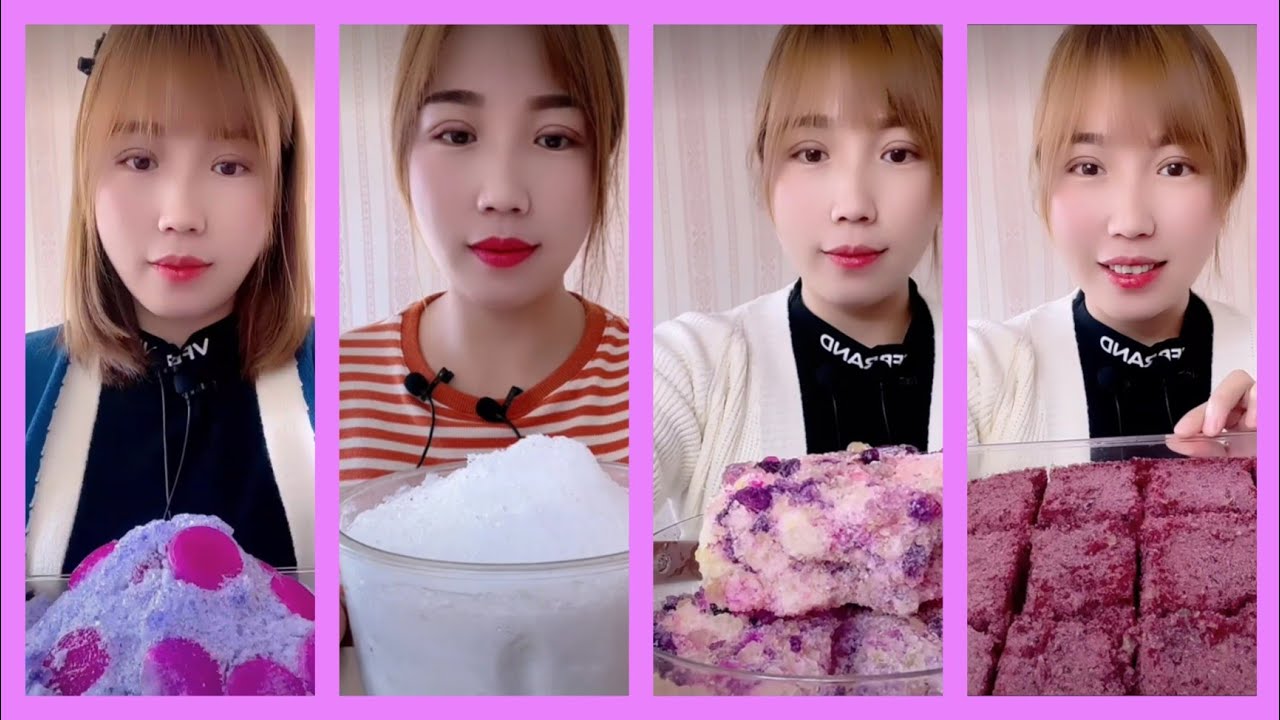 ASMR REFROZEN SHAVED ICE EATING WITH JEWELRY PIECES