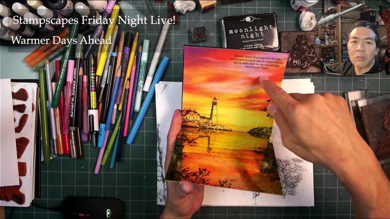 Stampscapes Friday Night Live: Warmer Days Ahead