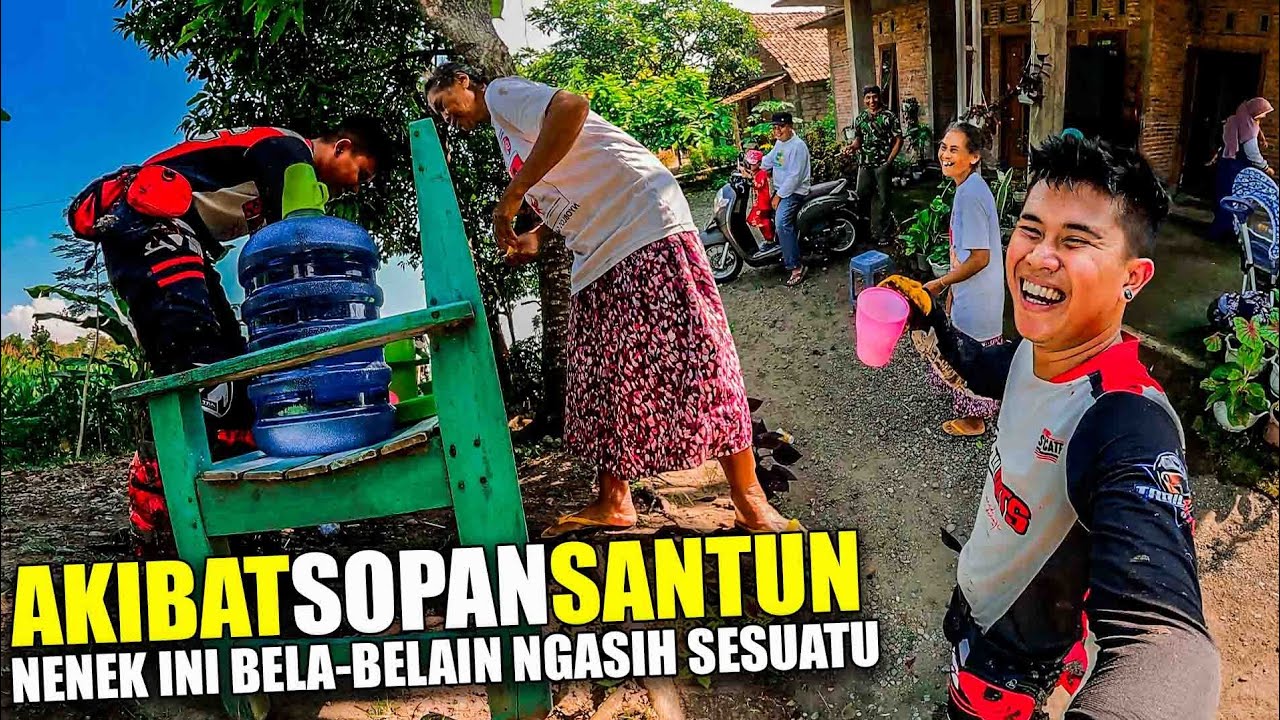 Nenek Ini Ngasih Sesuatu Ke Semua Anak Trail(Plemahan - Kediri)