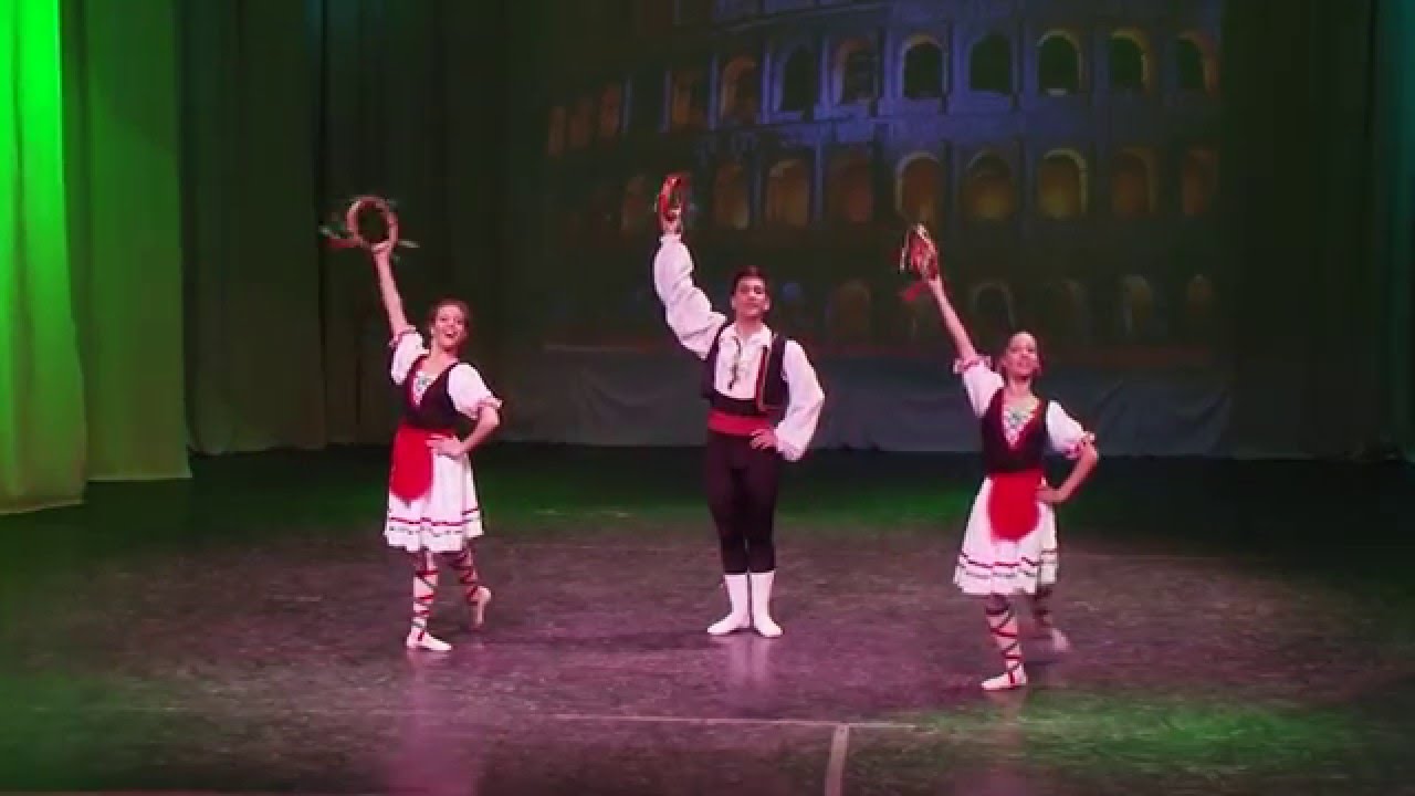 Danzas del mundo (Danza italiana) Agosto 2012