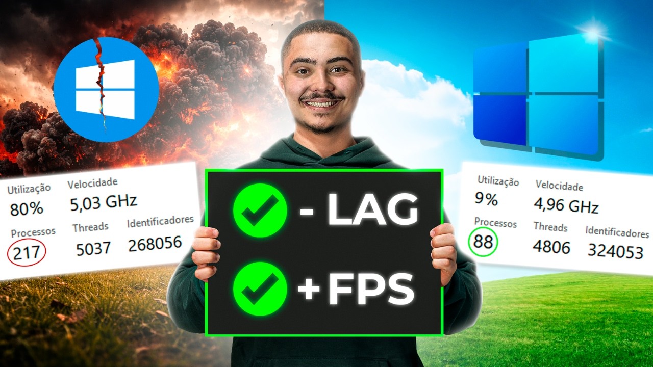 Como Otimizar o PC em 2026 e Ganhar Performance (sem gastar dinheiro)