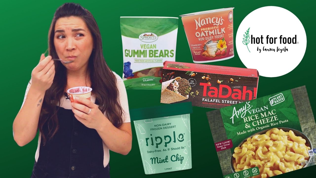 vegan yogurt, ice cream, gummy bears + MORE from Sprouts Market // hot for food approved ep #7