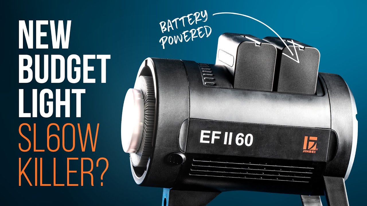 Battery-Powered Godox SL60W Killer? (Jinbei EF II 60 Review & Comparison)