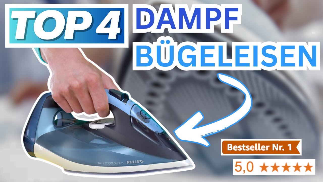 Beste DAMPF BÜGELEISEN (Testsieger 2026) | Top 4 Bügeleisen mit Dampffunktion Vergleich
