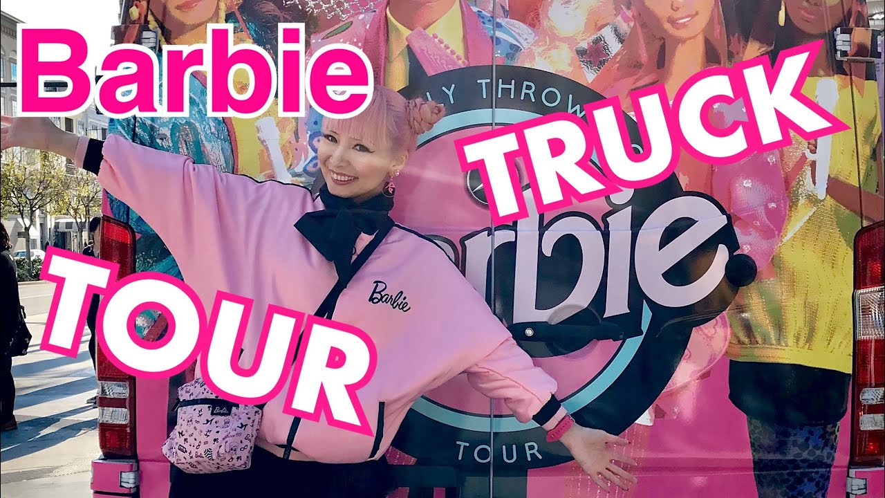 BARBIE TRUCK TOUR in GLENDALE GALLERIA!