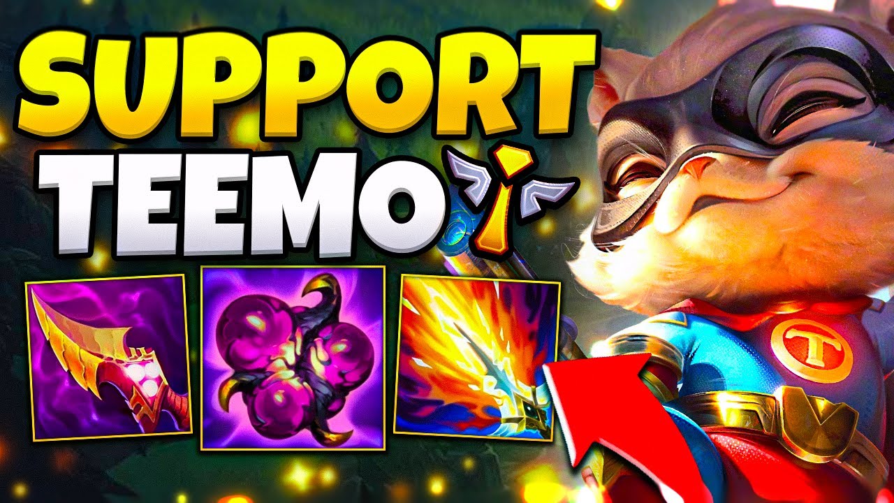 TEEMO SUPPORT: I AM THE ADC NOW