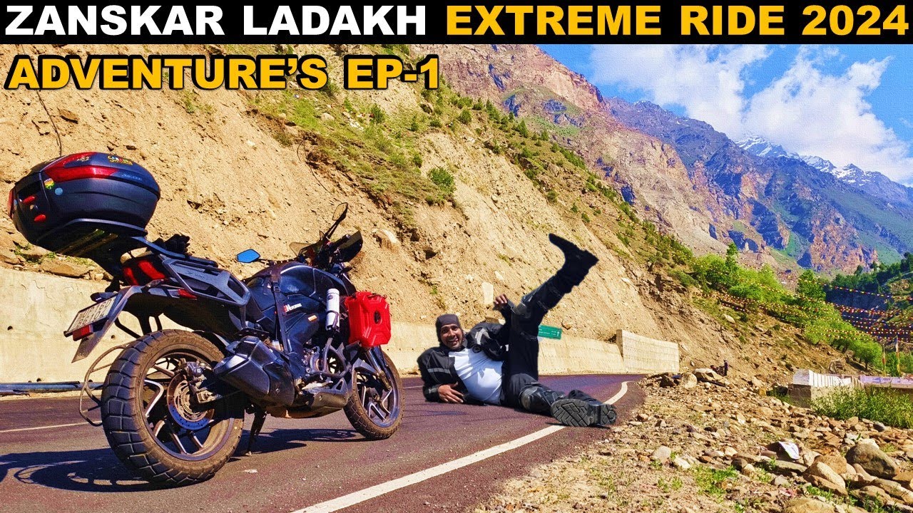 Ladakh 2024 Extreme Ride Begins | Ep-01 Delhi To Keylong, Himachal
