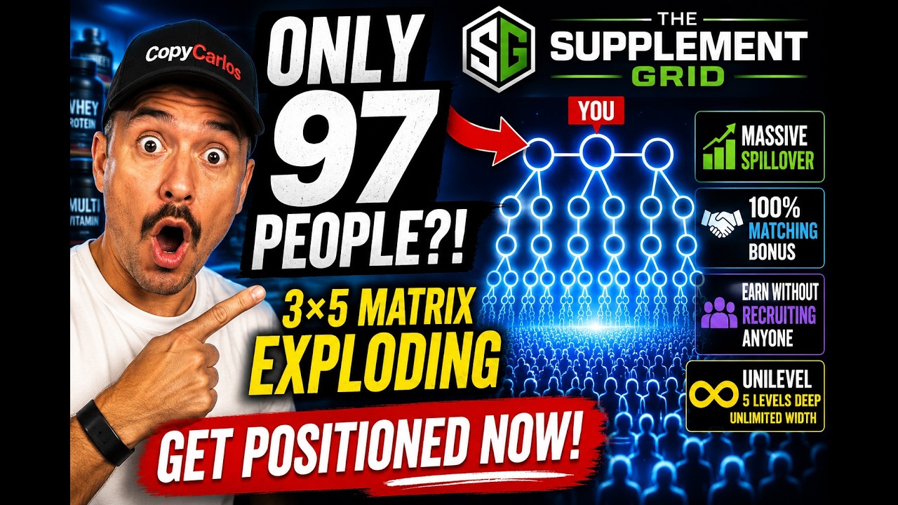 The Supplement Grid Review: Is This The Best 3x5 Matrix Opportunity?