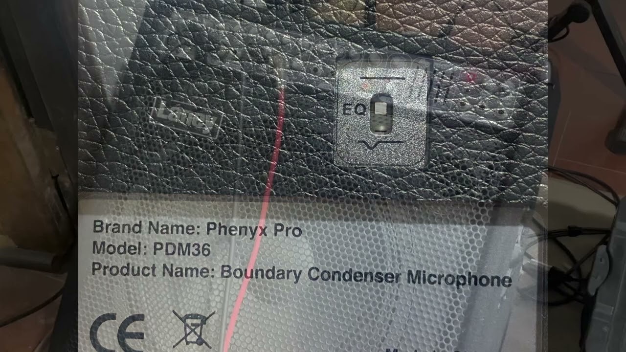 PHENYX PRO PDM 36 KICK DRUM MIC TEST