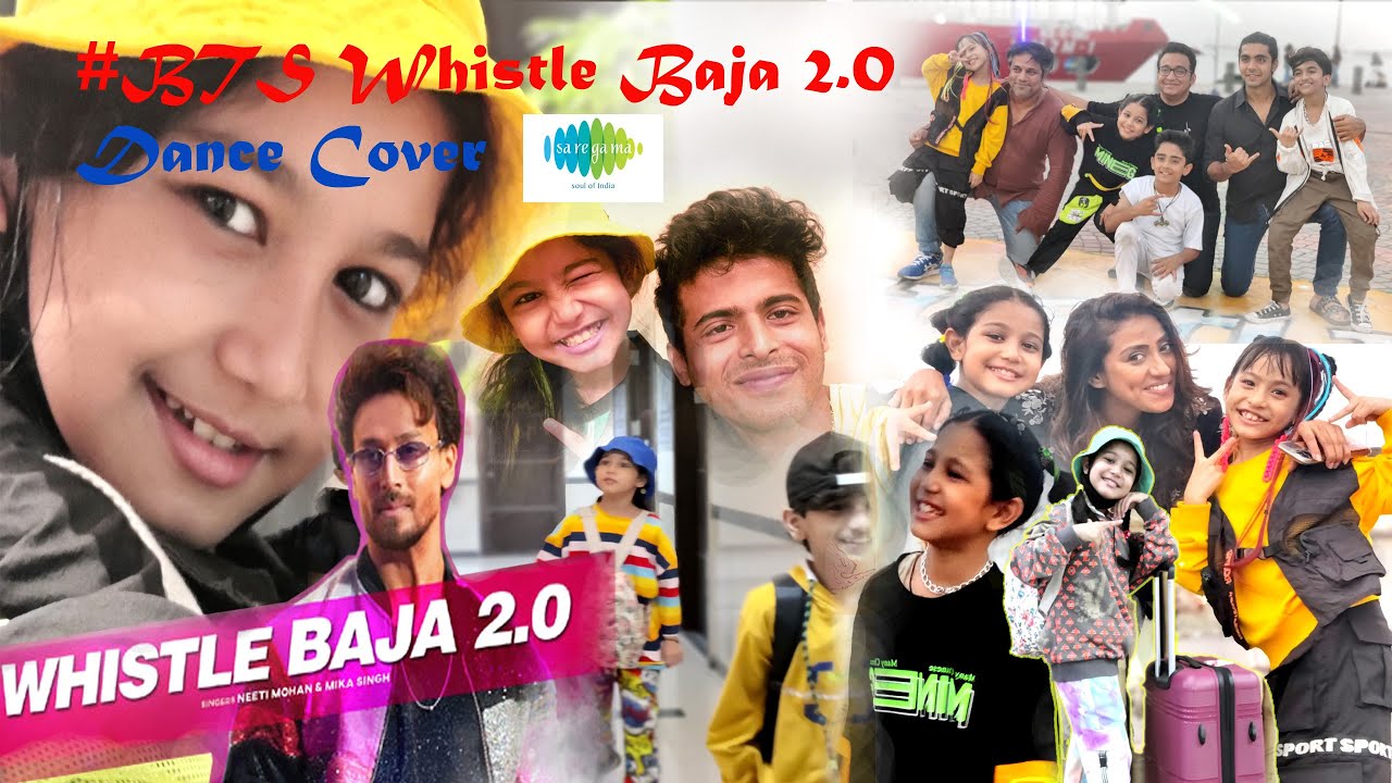 #BTS Whistle Baja 2.0 Dance Cover | Florina | Gunjan | Sanchit | Amit | Tiger Shroff |
