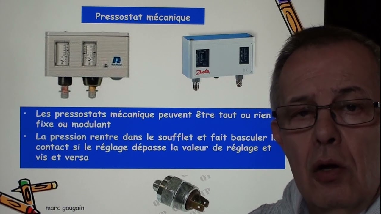 vidéo N°62 pressostat BP