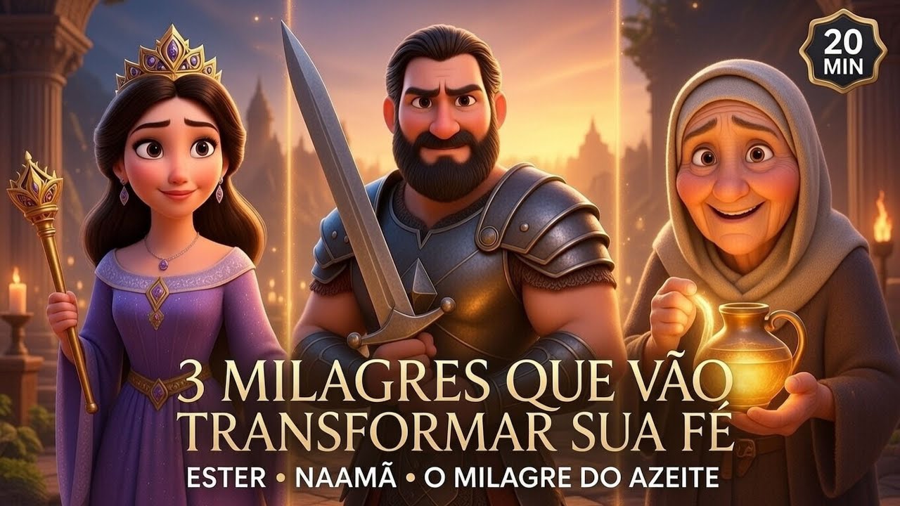 Por Que MILHÕES Assistem Essas 3 Histórias Bíblicas? Descubra! 🔥