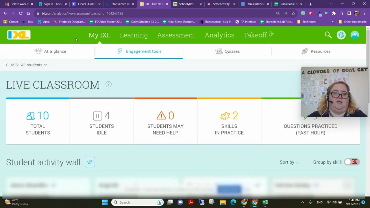 IXL Progress Monitoring