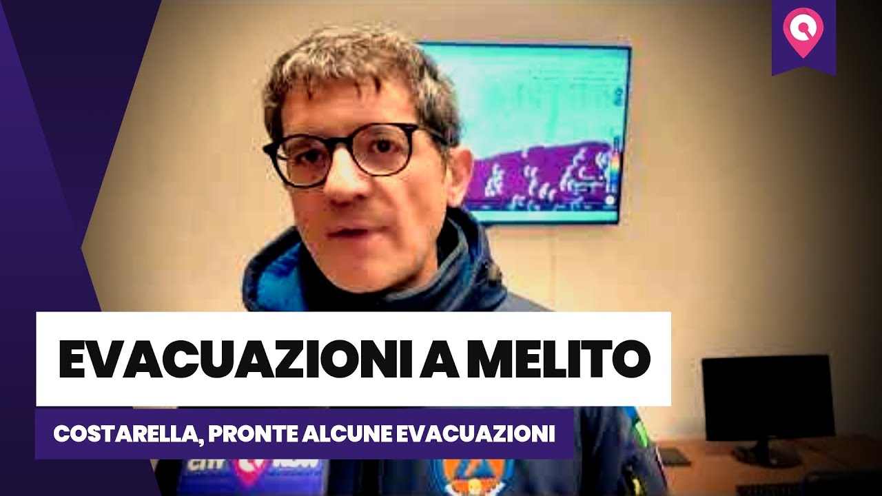 Maltempo a Melito, Costarella (ProCiv): ‘Pronte alcune evacuazioni’