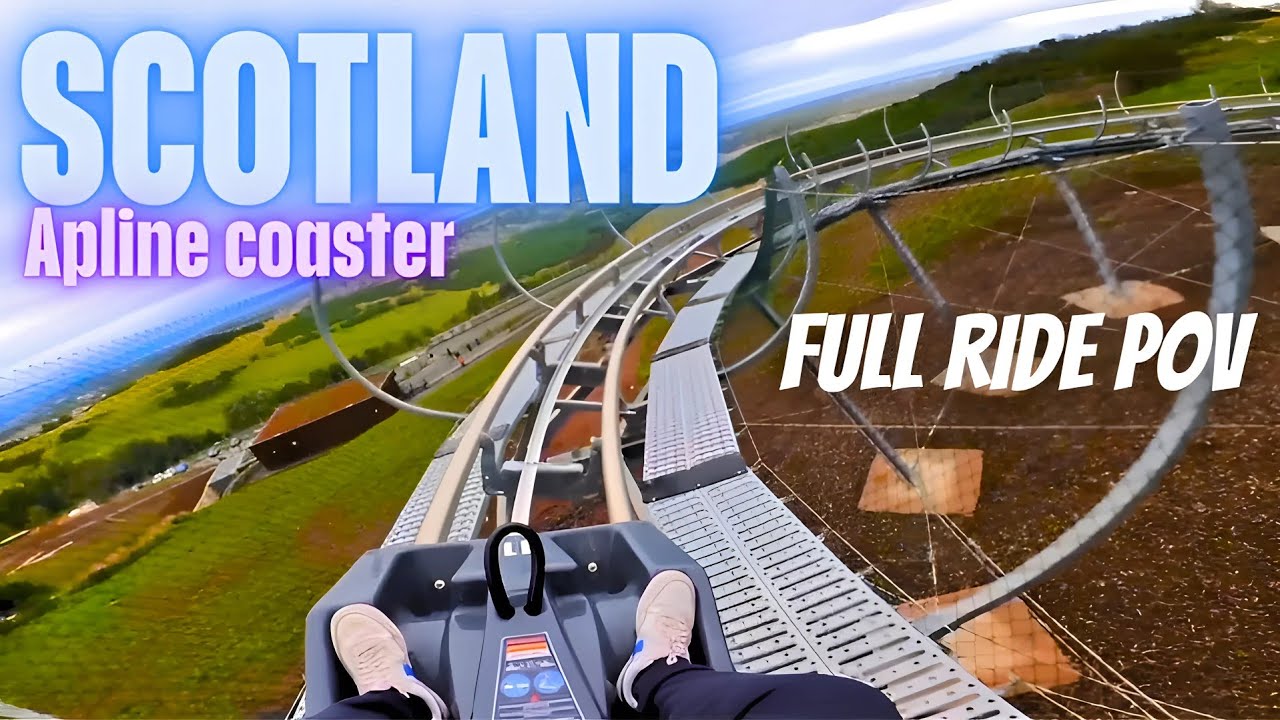 First Look At Scotland NEW Alpine Coaster | Full Ride POV