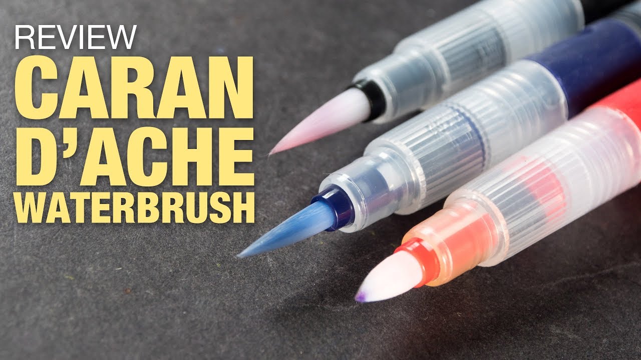 Обзор: Caran D'Ache Waterbrush