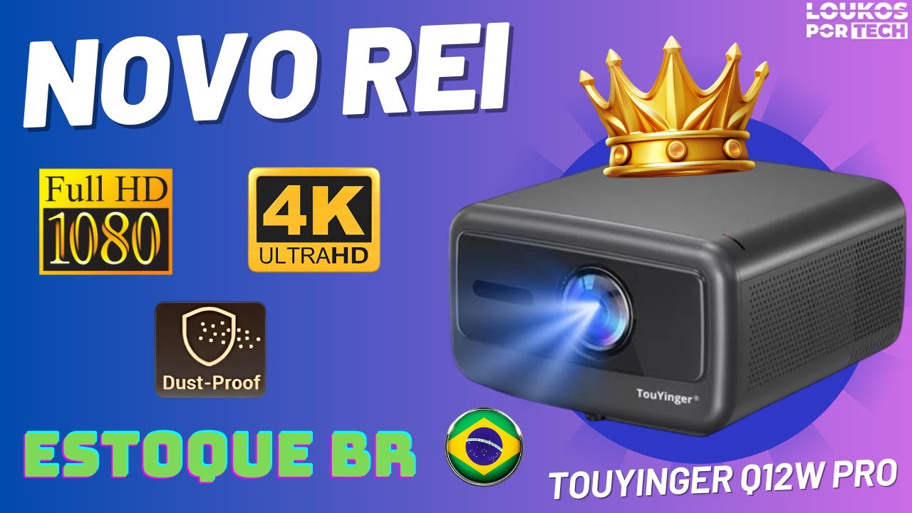 NOVO REI DO CUSTO BENEFÍCIO 2025 - PROJETOR Q12W PRO