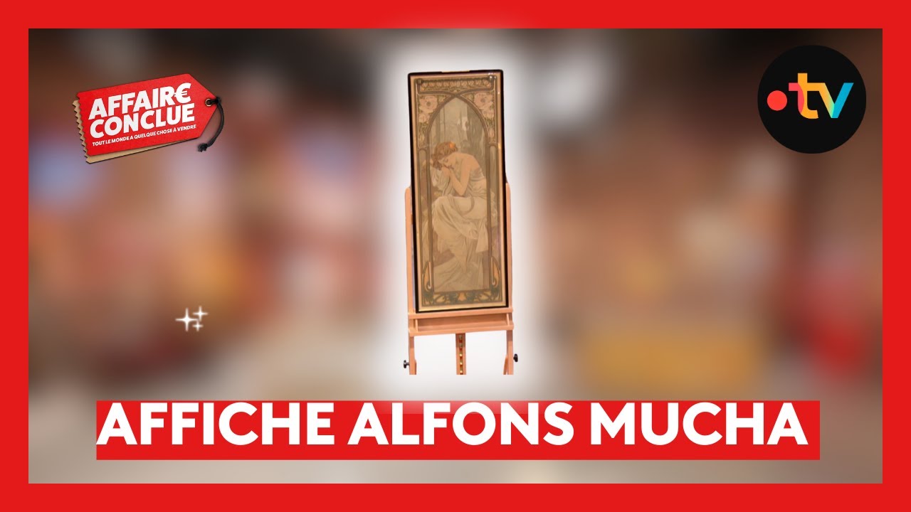 Affiche Alfons Mucha⎮Affaire Conclue