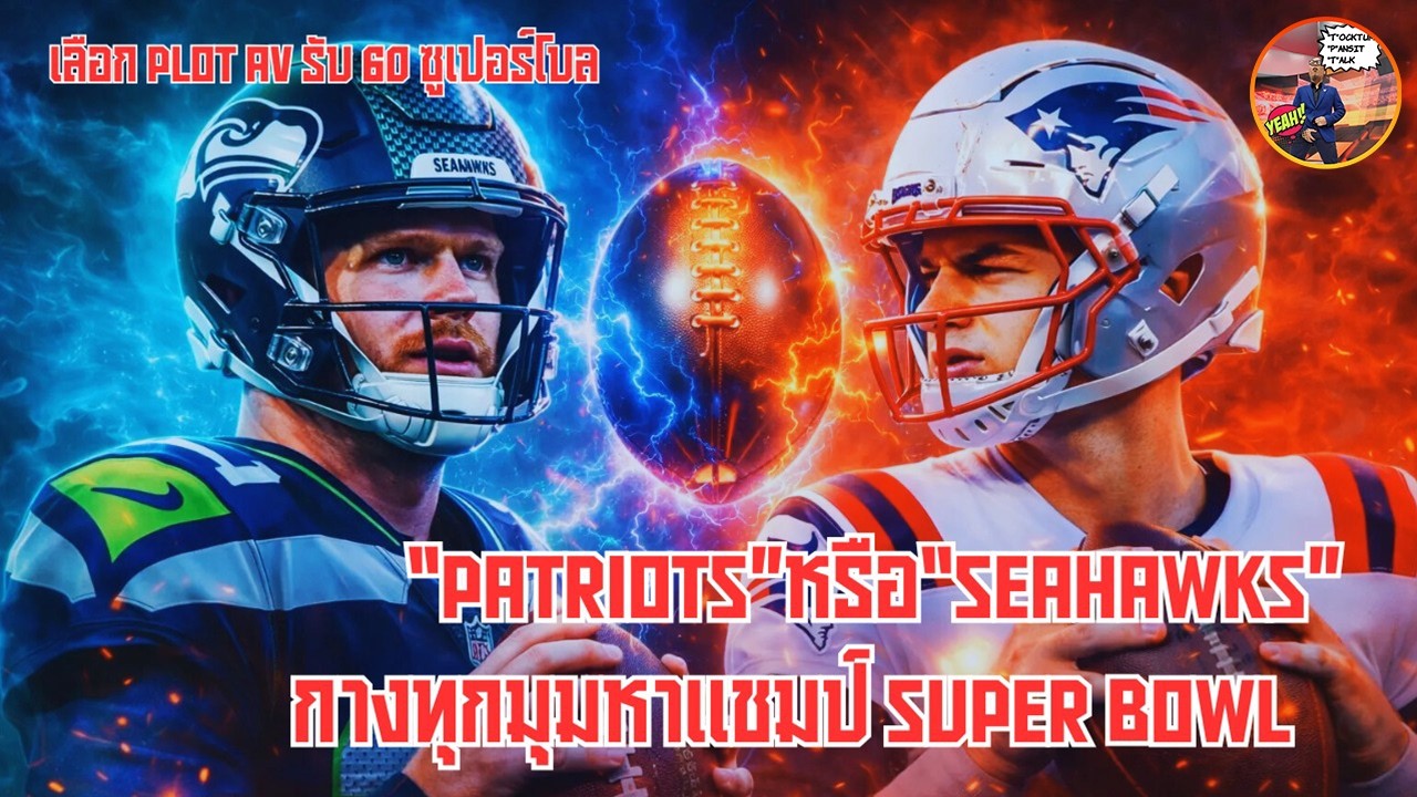 Tocktum Talk : Patriots หรือ Seahawks กางทุกมุมหาแชมป์ #superbowl  60
