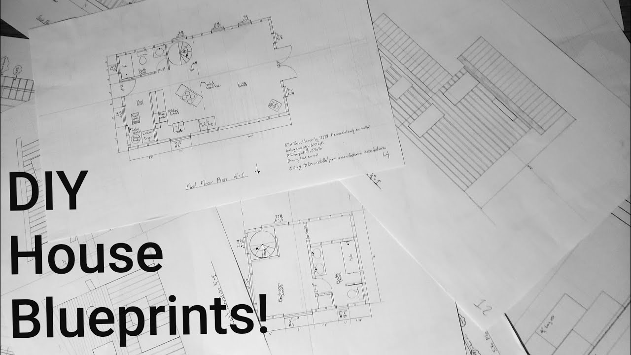 Can You Draw Your Own Blueprints?? (DIY Home Design)