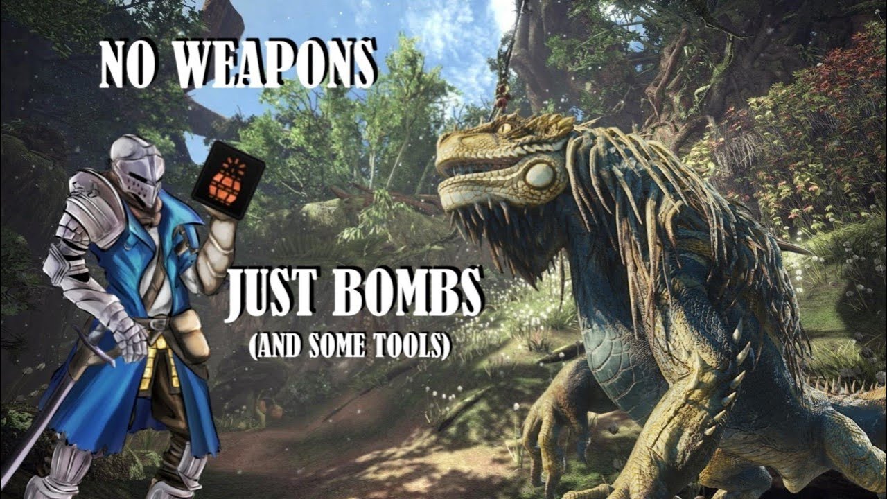 Can You Defeat a Great Jagras Without Using A Weapon/Slinger?