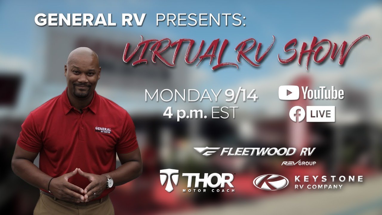 General RV Presents: 2020 Virtual RV Show | LIVE Monday 9/14