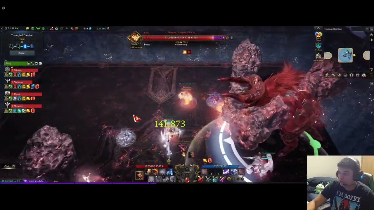 LOST ARK&trade; Striker Weapon +25 Prog Voldike hard Gate 3, Striker / GL /Pala / Reaper