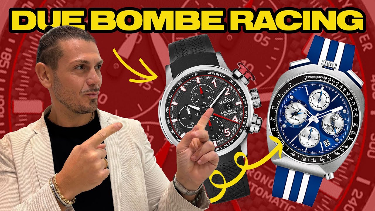 Due cronografi nati per correre: Bulova Shelby vs Edox Chronorally