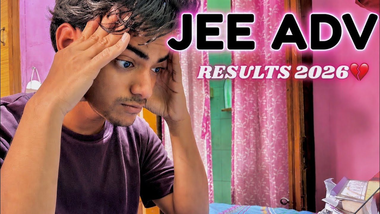 My JEE ADV RESULT 2026 AIR (**69) | Reaction