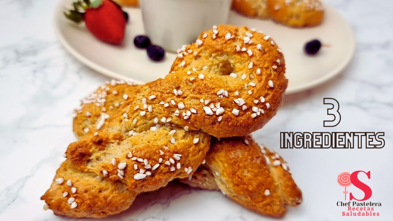🥖😋PAN de AVENA (trenzas) de 3 INGREDIENTES y SIN Amasado y en 10 minutos| @SandraChefPastelera