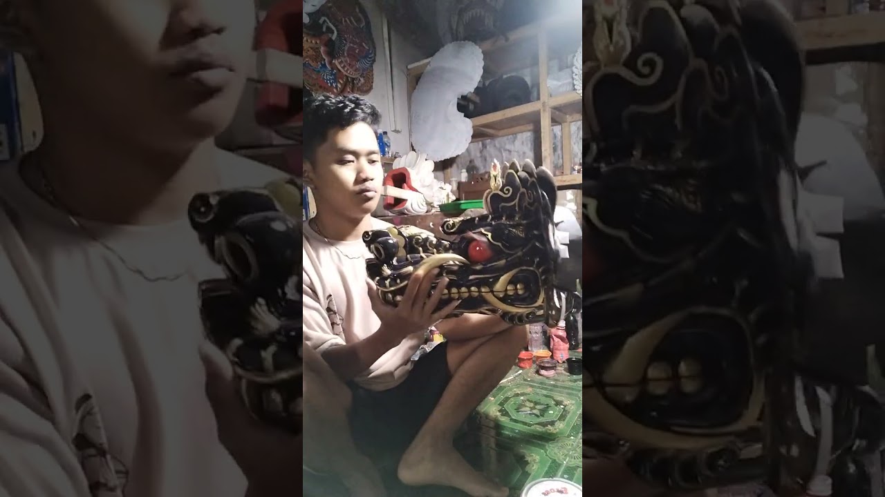 REVIEW BARONGAN JLITENG #jaranan #wayangkulit #barongandevil #seni #barongankediri
