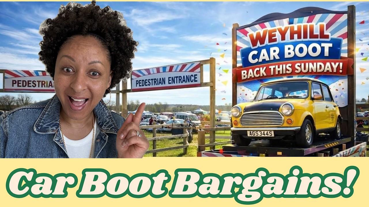 We Revisited Andover Car Boot Sale & Found AMAZING Bargains 🌸 🌞