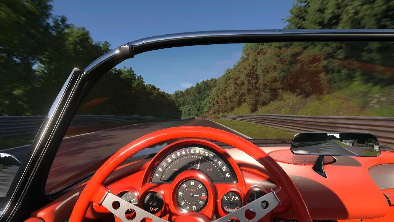 Corvette (C1) Chevrolet '58 Nürburgring lap