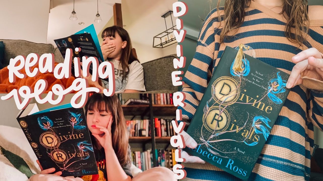 Reading Vlog: I finally read divine rivals and i'm not okay...
