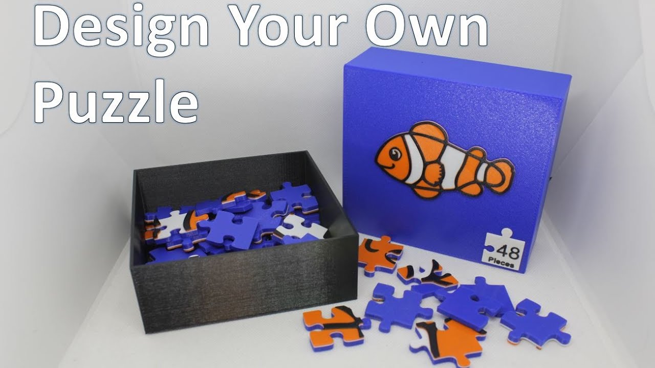 How to Design a Puzzle using Fusion 360 (3D Printing | Multicolor 3D Print | DIY Project)