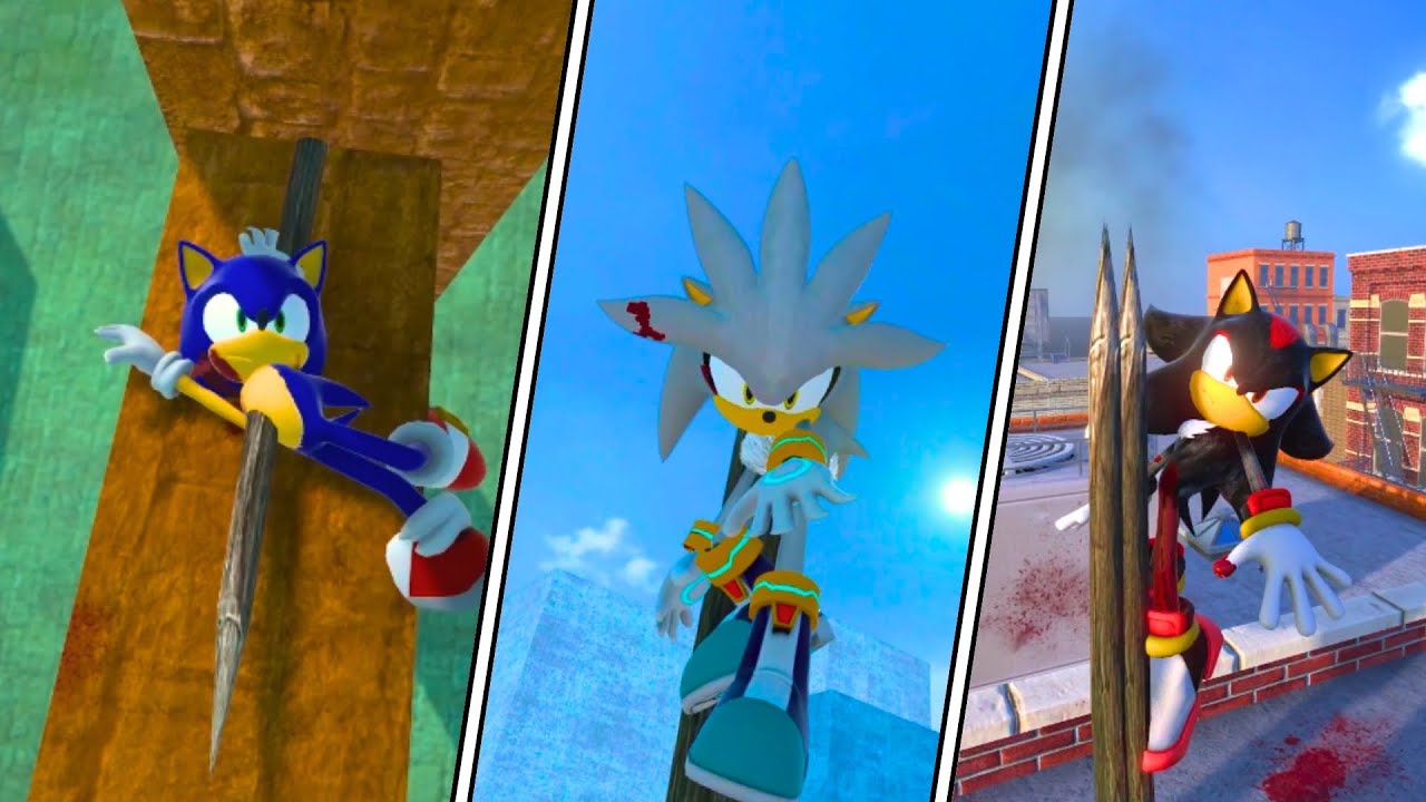 Sonic NPC Ragdoll Physics Compilation #29 | Overgrowth