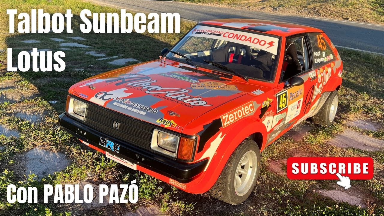 TALBOT SUNBEAM LOTUS con PABLO PAZÓ