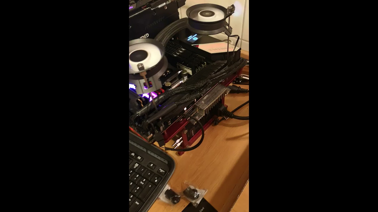 TR 3990X + Zenith II Extreme Alpha + Nude CNC TRX40  + AX1600i VRM Upgrade