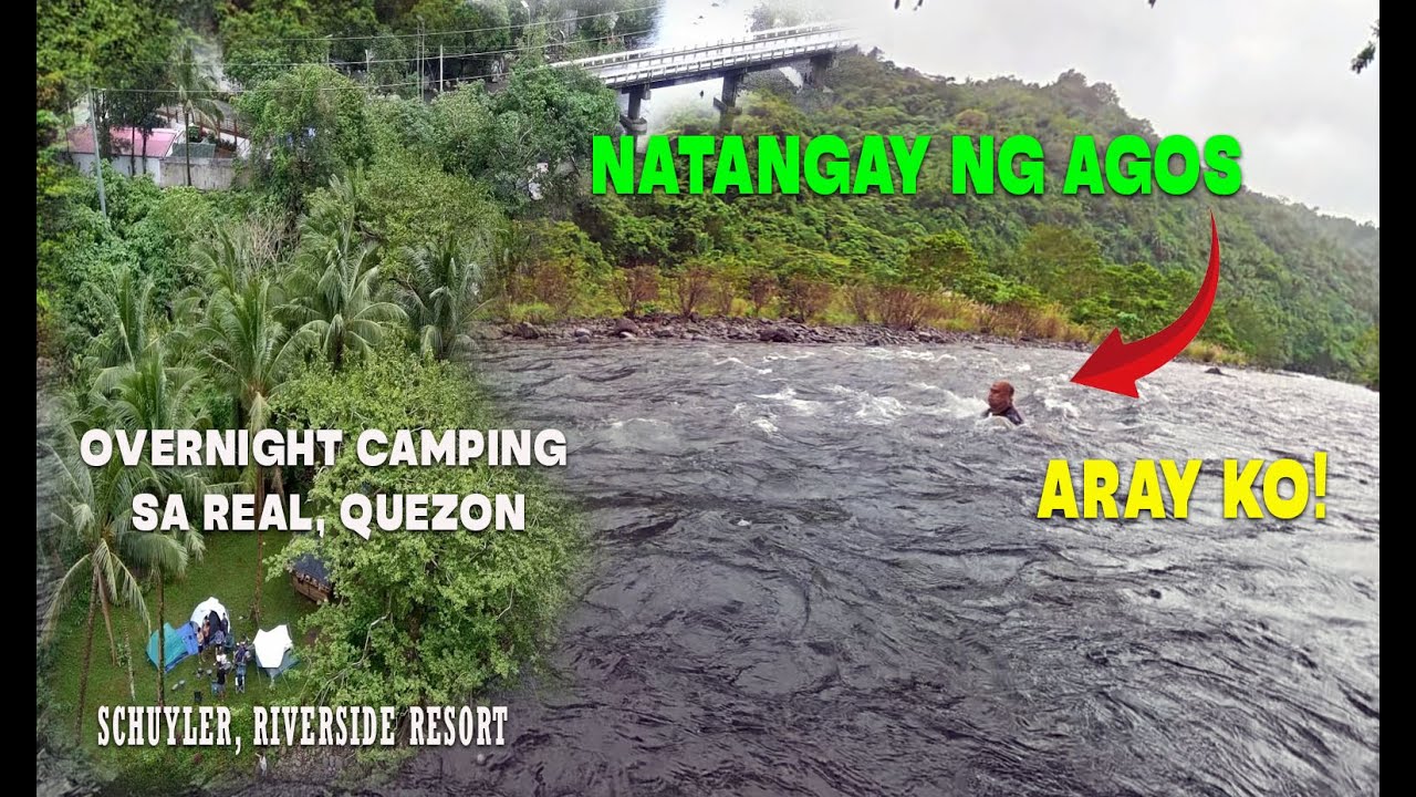 RIVERSIDE-  OVERNIGHT CAMPING  SA  REAL,  QUEZON 